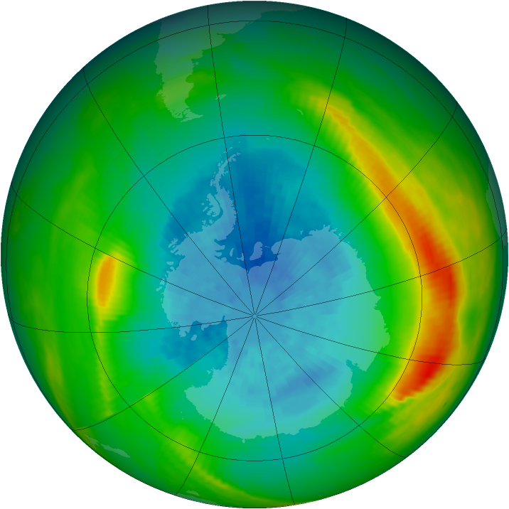Ozone Map 1979-09-26